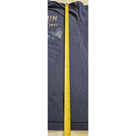 Led Zeppelin Concert T-shirt Mens XL 70s 80s Rock N Roll Retro 1977 tour #2194 - Picture 6 of 6